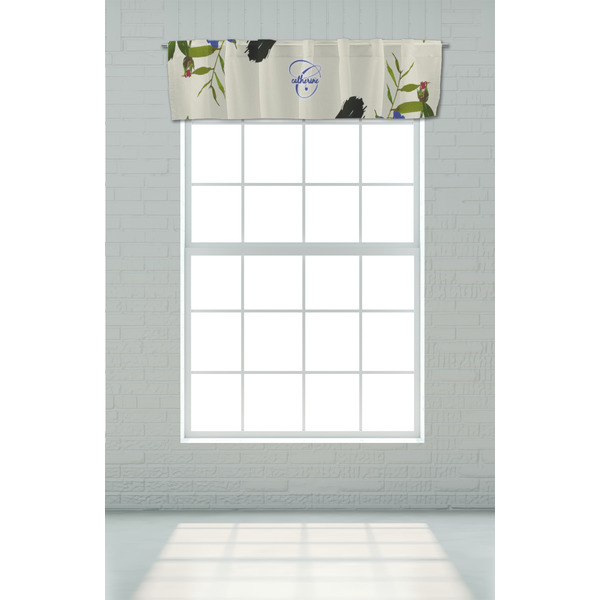 Sunflowers Valance - On window