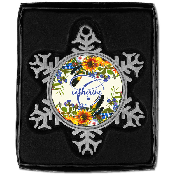 Sunflowers Vintage Snowflake - In box