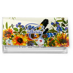 Sunflowers Vinyl Checkbook Cover (Personalized)