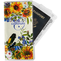 Sunflowers Travel Document Holder