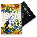 Sunflowers Vinyl Passport Holder (Personalized)