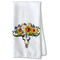 Sunflowers Waffle Towel - Partial Print Print Style Image