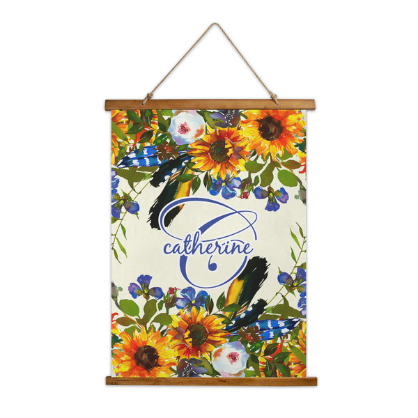 Custom Sunflowers Wall Hanging Tapestry (Personalized)