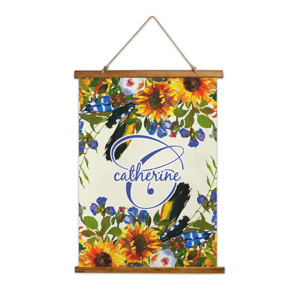Custom Sunflowers Wall Hanging Tapestry (Personalized)