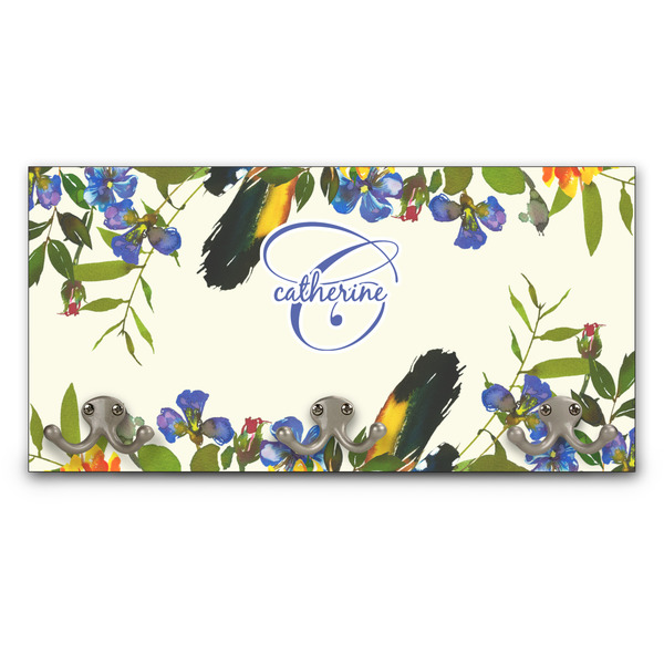 Custom Sunflowers Wall Mounted Coat Rack (Personalized)