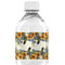 Sunflowers Water Bottle Label - Back View