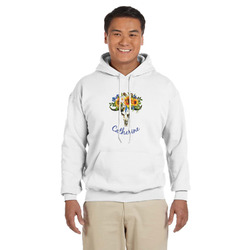 Sunflowers Hoodie - White (Personalized)