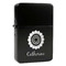 Sunflowers Windproof Lighters - Black - Front/Main