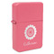 Sunflowers Windproof Lighter - Pink - Single Sided (Personalized)