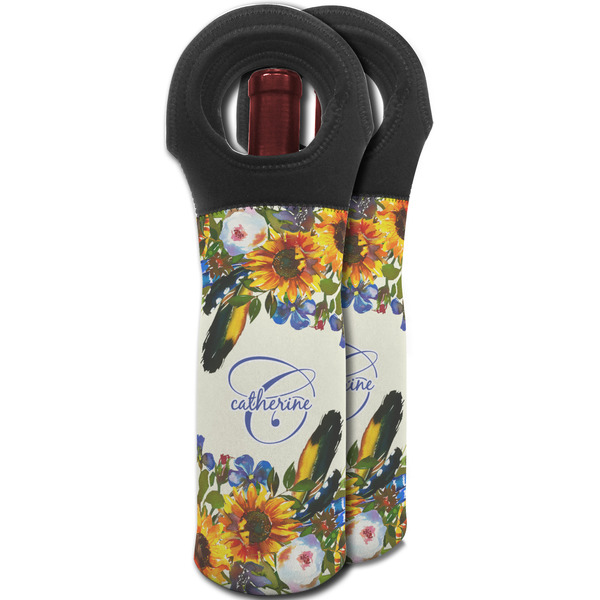 Sunflowers Wine Tote Bag - MAIN