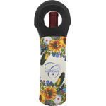 Sunflowers Wine Tote Bag (Personalized)