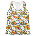 Sunflowers Womens Racerback Tank Top - X Small