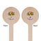 Sunflowers Wooden 6" Stir Stick - Round - Double Sided - Front & Back