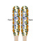 Sunflowers Wooden Food Pick - Paddle - Double Sided - Front & Back