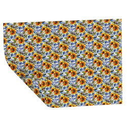 Sunflowers Wrapping Paper Sheets - Double-Sided - 20" x 28" (Personalized)