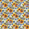 Sunflowers Wrapping Paper Square