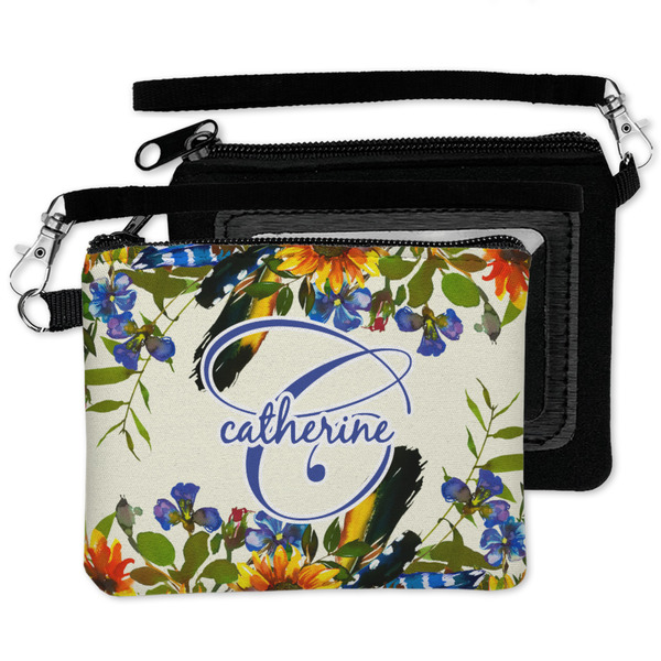 Sunflowers Wristlet ID Cases - MAIN