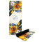 Sunflowers Yoga Mat with Black Rubber Back Full Print View