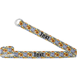 Sunflowers Yoga Strap (Personalized)