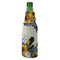 Sunflowers Zipper Bottle Cooler - ANGLE (bottle)
