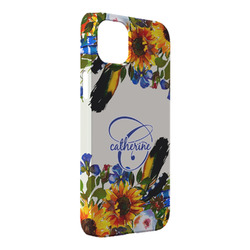 Sunflowers iPhone Case - Plastic - iPhone 14 Plus (Personalized)