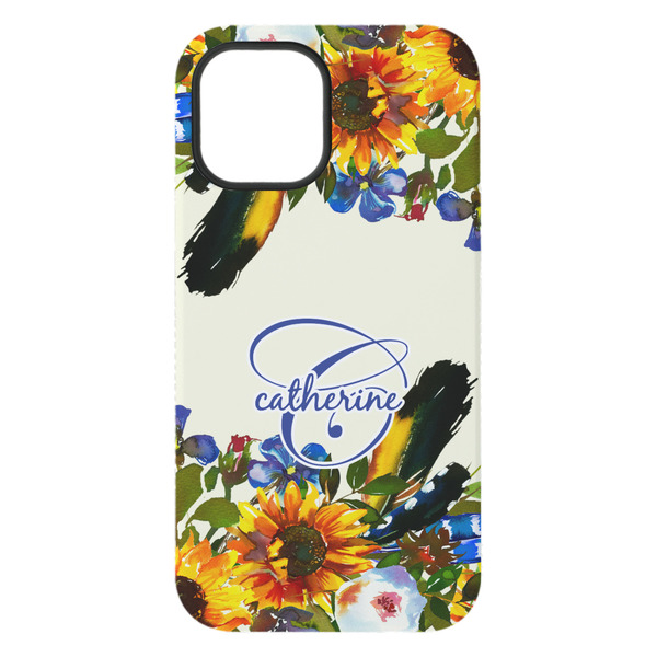 Sunflowers iPhone 15 Plus Tough Case - Back