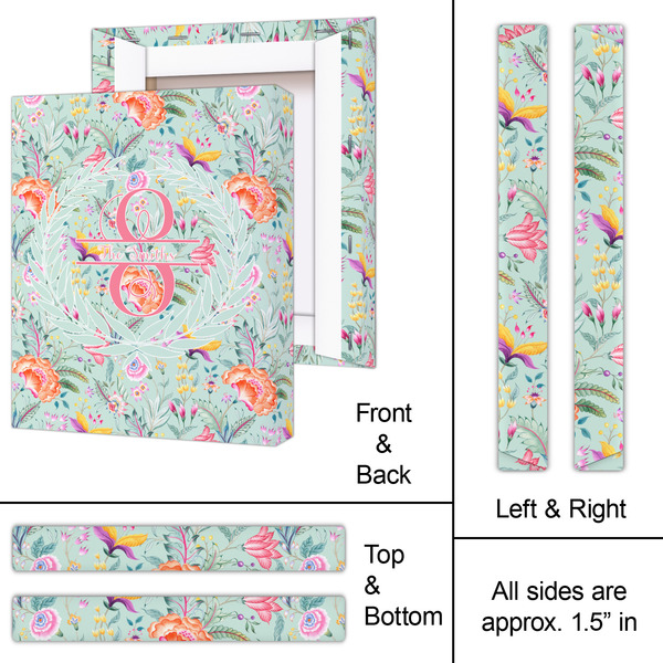 Exquisite Chintz 11x14 - Canvas Print - Approval