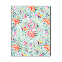 Exquisite Chintz Wood Print - 11x14 (Personalized)