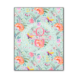 Exquisite Chintz Wood Print - 11x14 (Personalized)