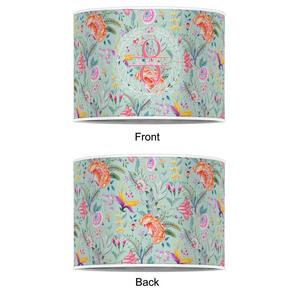 Exquisite Chintz 12" Drum Lampshade - APPROVAL (Poly Film)