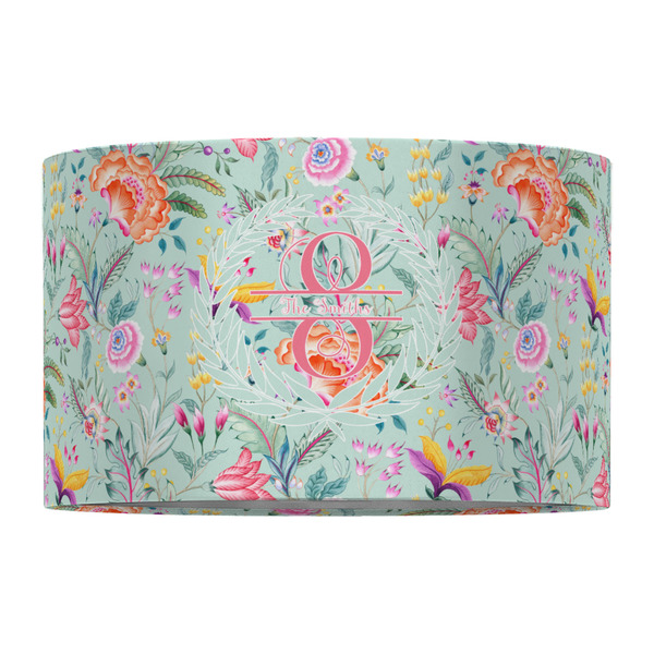 Exquisite Chintz 12" Drum Lampshade - FRONT (Fabric)
