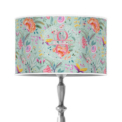 Exquisite Chintz 12" Drum Lamp Shade - Poly-film (Personalized)