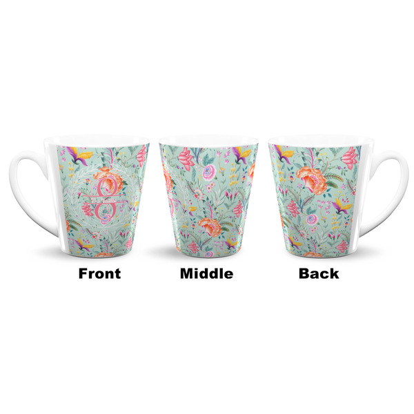 Exquisite Chintz 12 Oz Latte Mug - Approval