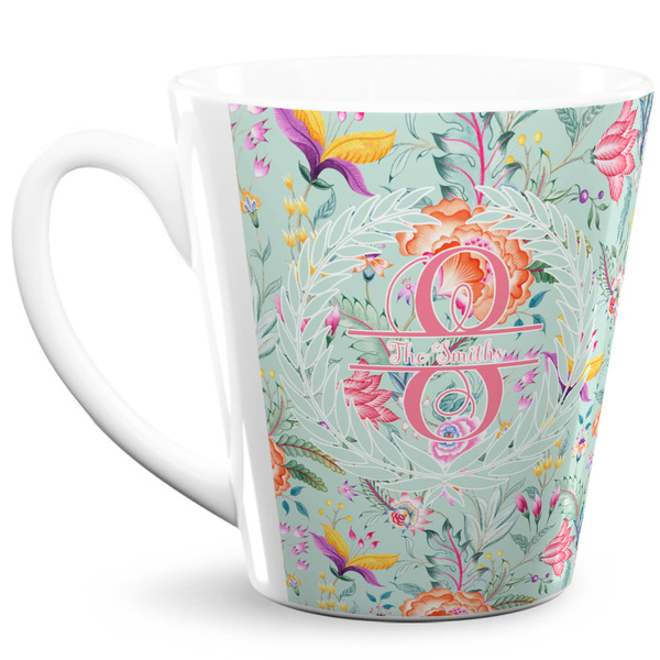 Custom Exquisite Chintz 12 Oz Latte Mug (Personalized)
