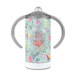 Exquisite Chintz 12 oz Stainless Steel Sippy Cup (Personalized)