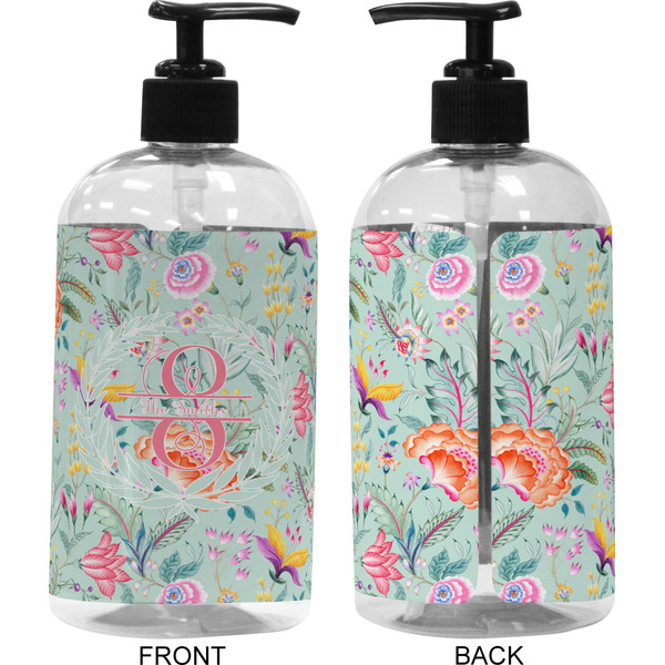 Exquisite Chintz 16 oz Plastic Liquid Dispenser (Approval)