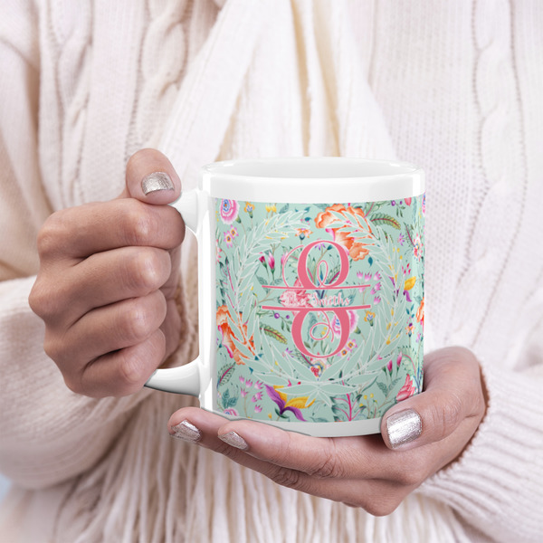 Exquisite Chintz 20oz Coffee Mug - LIFESTYLE