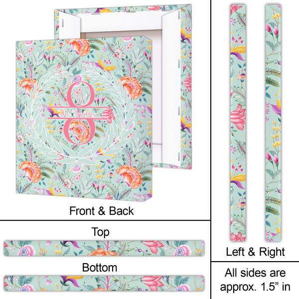 Exquisite Chintz 20x24 - Canvas Print - Approval