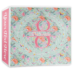 Exquisite Chintz 3-Ring Binder - 3 inch (Personalized)