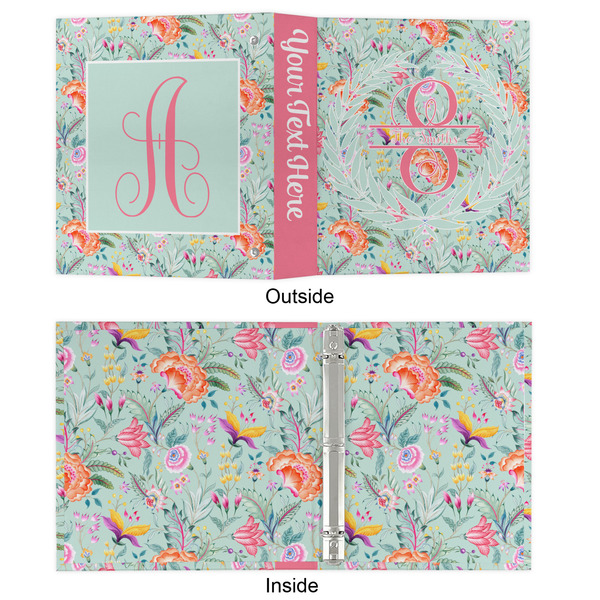 Exquisite Chintz 3 Ring Binders - Full Wrap - 1" - APPROVAL