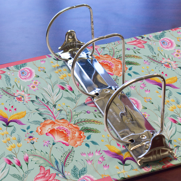 Exquisite Chintz 3 Ring Binders - Full Wrap - 3" - DETAIL
