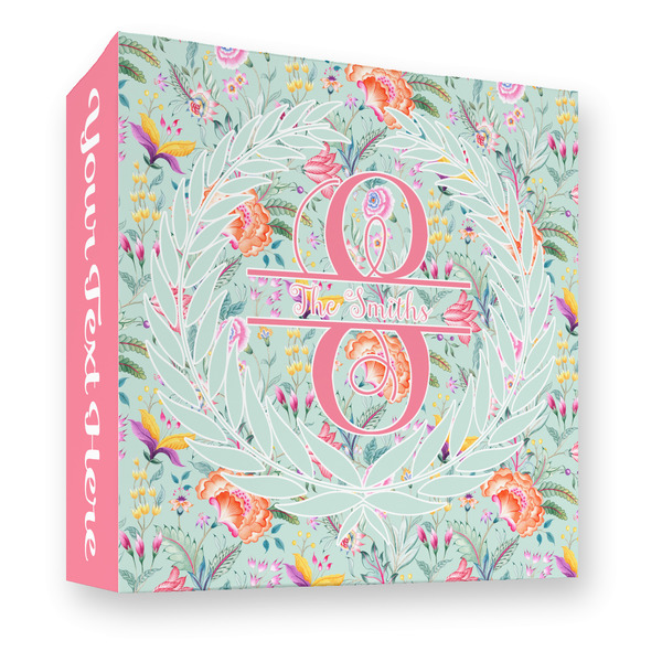 Exquisite Chintz 3 Ring Binders - Full Wrap - 3" - FRONT