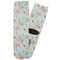Exquisite Chintz Adult Crew Socks - Single Pair - Front and Back