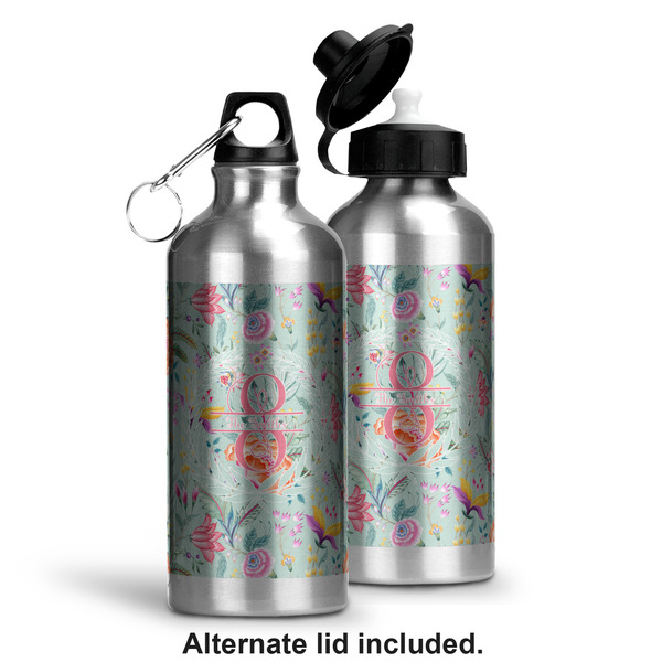 Exquisite Chintz Aluminum Water Bottle - Alternate lid options