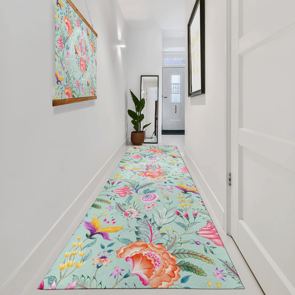 Exquisite Chintz Area Rug Sizes - In Context (vertical)