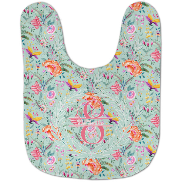 Exquisite Chintz Baby Bib - AFT flat
