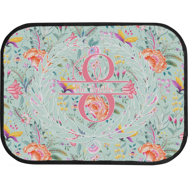 Exquisite Chintz Back Seat Car Mat