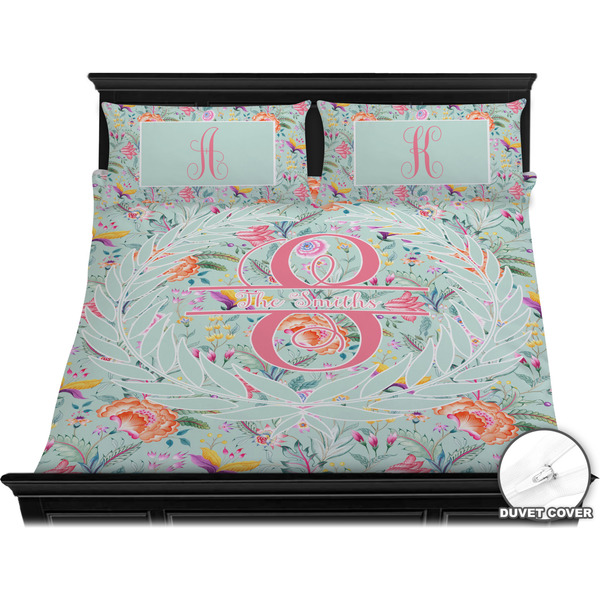 Exquisite Chintz Bedding Set (King) - Duvet