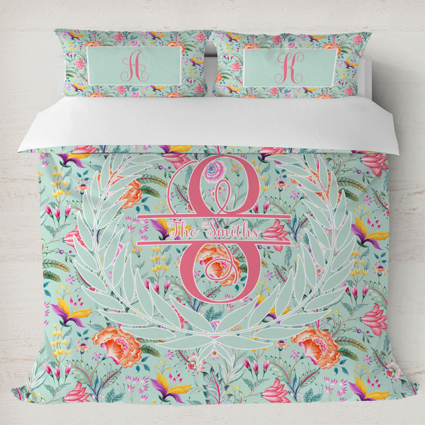 Custom Exquisite Chintz Duvet Cover Set - King (Personalized)