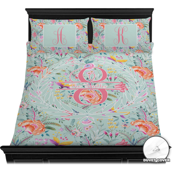 Exquisite Chintz Bedding Set (Queen) - Duvet